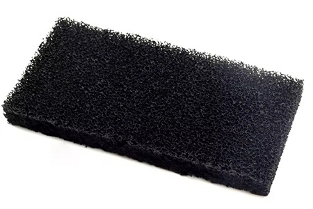 fibrous activated carbon filter screen